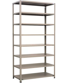 Стеллаж металлический Титан МС-750 2500x1000x400 8 полок Стеллаж металлический Титан МС-750 2500x1000x400 8 полок