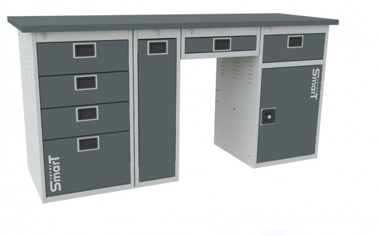 Верстак SMART 1760.4.P.Y.1-1 купить в Новосибирске