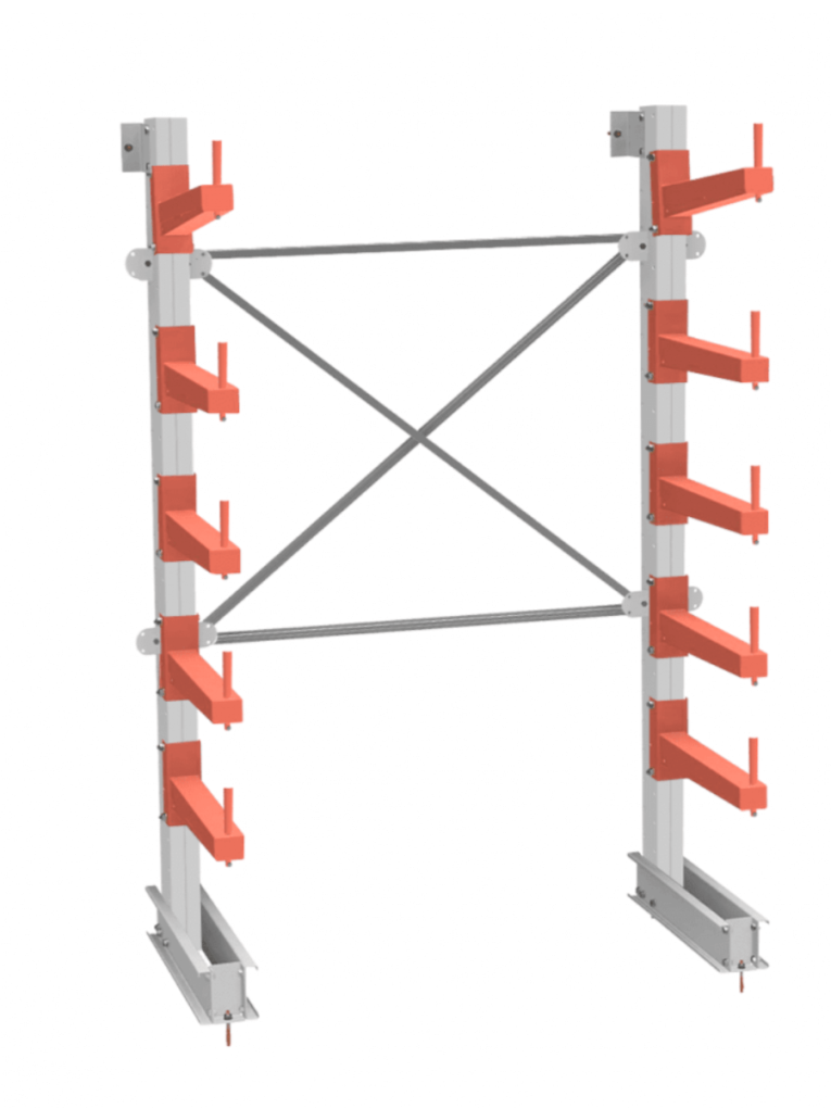 СТ-062 Стеллаж односторонний 5 ярусов купить в Новосибирске СТ-062 Стеллаж односторонний 5 ярусов купить в Новосибирске