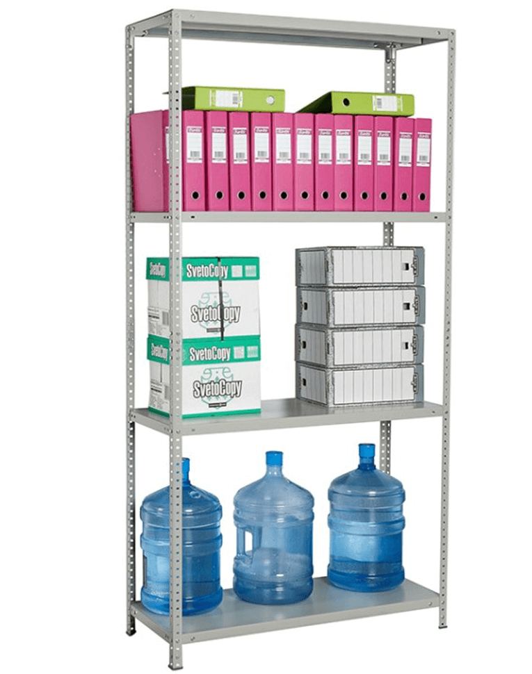Стеллаж MS Standart 2000х1000х500 4 полки купить в Новосибирске