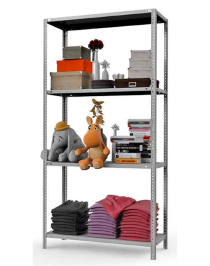 Стеллаж MS Strong 2350х1000х600 4 полки Стеллаж MS Strong 2350х1000х600 4 полки