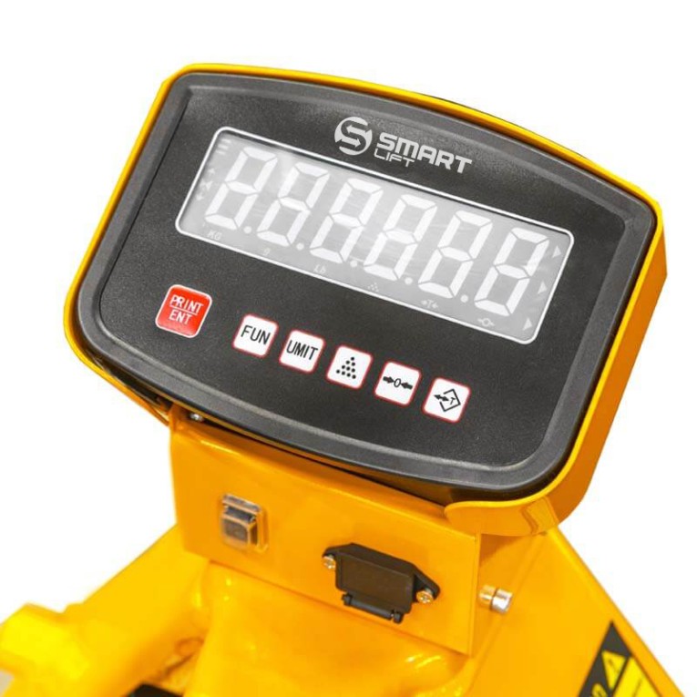 Гидравлическая тележка с весами BFC25 (г/п 2500 кг, вилы 1150x570 мм, PDP) SMARTLIFT (SMART) купить в Новосибирске