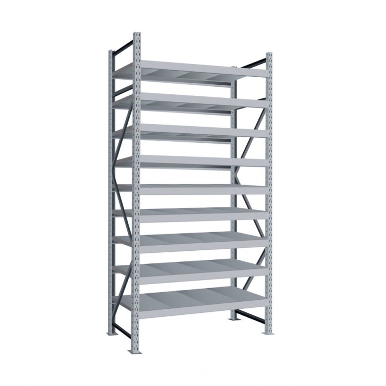 Стеллаж грузовой Диком СТ-051 2500х1500х650 с 9 ярусами купить в Новосибирске