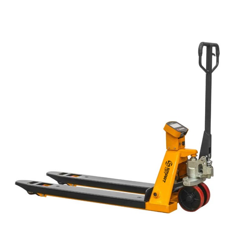 Гидравлическая тележка с весами BFC20 (г/п 2000 кг, вилы 1150x570 мм, PDP) SMARTLIFT (SMART) купить в Новосибирске Гидравлическая тележка с весами BFC20 (г/п 2000 кг, вилы 1150x570 мм, PDP) SMARTLIFT (SMART) купить в Новосибирске