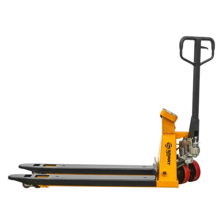 Гидравлическая тележка с весами BFC20 (г/п 2000 кг, вилы 1150x570 мм, PDP) SMARTLIFT (SMART) купить в Новосибирске Гидравлическая тележка с весами BFC20 (г/п 2000 кг, вилы 1150x570 мм, PDP) SMARTLIFT (SMART) купить в Новосибирске