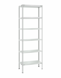 Стеллаж металлический Титан МС-500 2400х700х600 6 полок Стеллаж металлический Титан МС-500 2400х700х600 6 полок