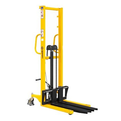 Ручной гидравлический штабелер SDJ 0516 (500 кг; 1,6 м; вилы 200-550 мм) SMARTLIFT (SMART) купить в Новосибирске Ручной гидравлический штабелер SDJ 0516 (500 кг; 1,6 м; вилы 200-550 мм) SMARTLIFT (SMART) купить в Новосибирске