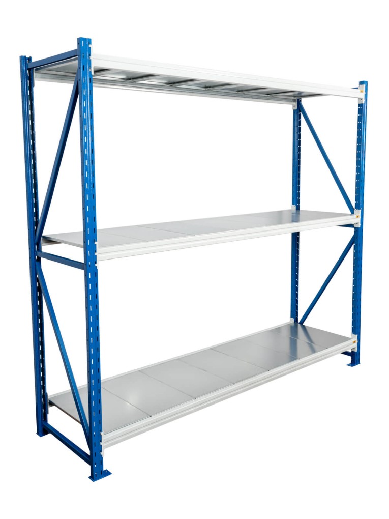 Стеллаж стационарный БиКом СТ-4 300x150x40 3 полки купить в Новосибирске Стеллаж стационарный БиКом СТ-4 300x150x40 3 полки купить в Новосибирске