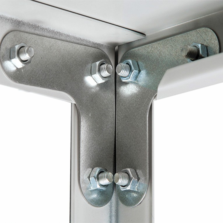 Стеллаж MS Strong 1850х1200х400 4 полки купить в Новосибирске Стеллаж MS Strong 1850х1200х400 4 полки купить в Новосибирске