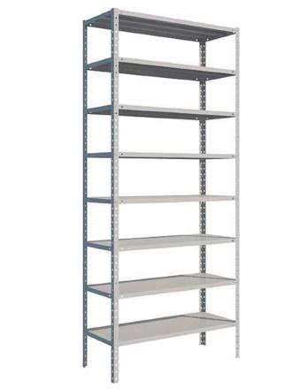 Стеллаж MS Strong 2200х1000х300 8 полок купить в Новосибирске
