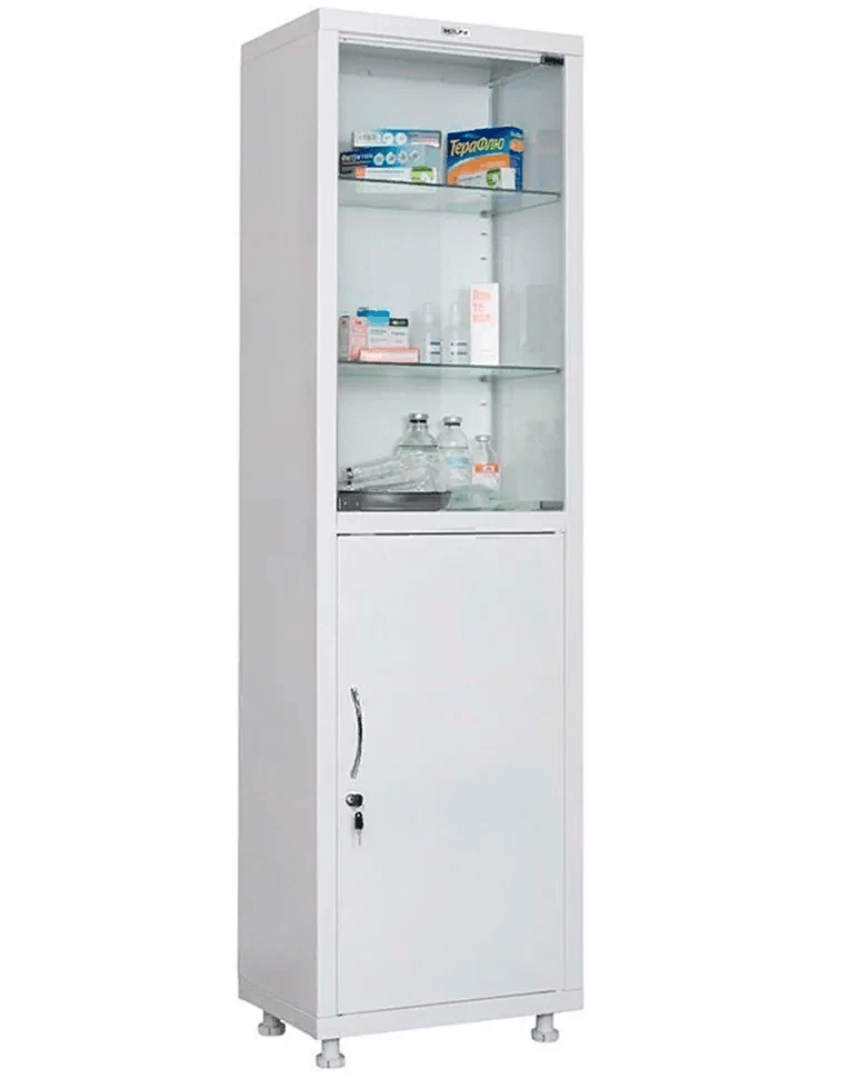 Медицинский шкаф HILFE МД 1 1657/SG купить в Новосибирске