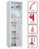 Медицинский шкаф HILFE МД 1 1657/SG купить в Новосибирске