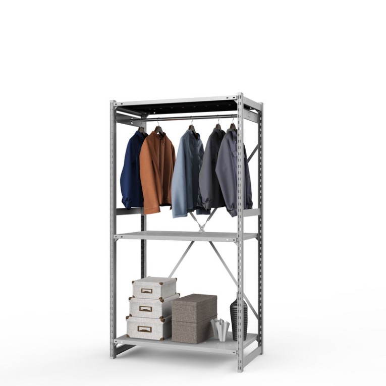 Стеллаж металлический ТСУ Универсал, 2000х1060х500 мм.Штанги: 1шт. Полки: металл перф. 3 шт. купить в Новосибирске Стеллаж металлический ТСУ Универсал, 2000х1060х500 мм.Штанги: 1шт. Полки: металл перф. 3 шт. купить в Новосибирске