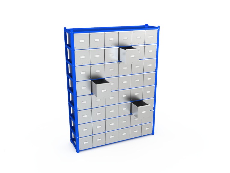 Система хранения с выдвижными ящиками BOXES M 2000.1500.400.B48 купить в Новосибирске Система хранения с выдвижными ящиками BOXES M 2000.1500.400.B48 купить в Новосибирске