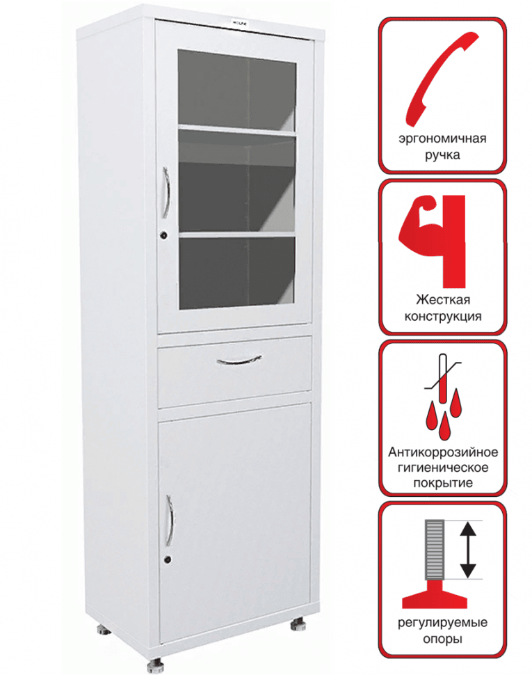 Медицинский шкаф HILFE МД 1 1760 R-1 купить в Новосибирске Медицинский шкаф HILFE МД 1 1760 R-1 купить в Новосибирске