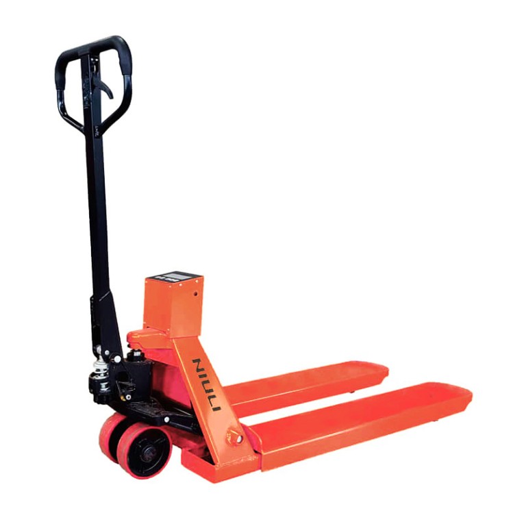 Гидравлическая рохля с весами CBY-II 2000 PDP (г/п 2000 кг, вилы 1150x550 мм) NIULI купить в Новосибирске Гидравлическая рохля с весами CBY-II 2000 PDP (г/п 2000 кг, вилы 1150x550 мм) NIULI купить в Новосибирске