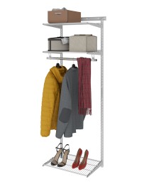 Гардеробная система Практик Home Basic G60 белая