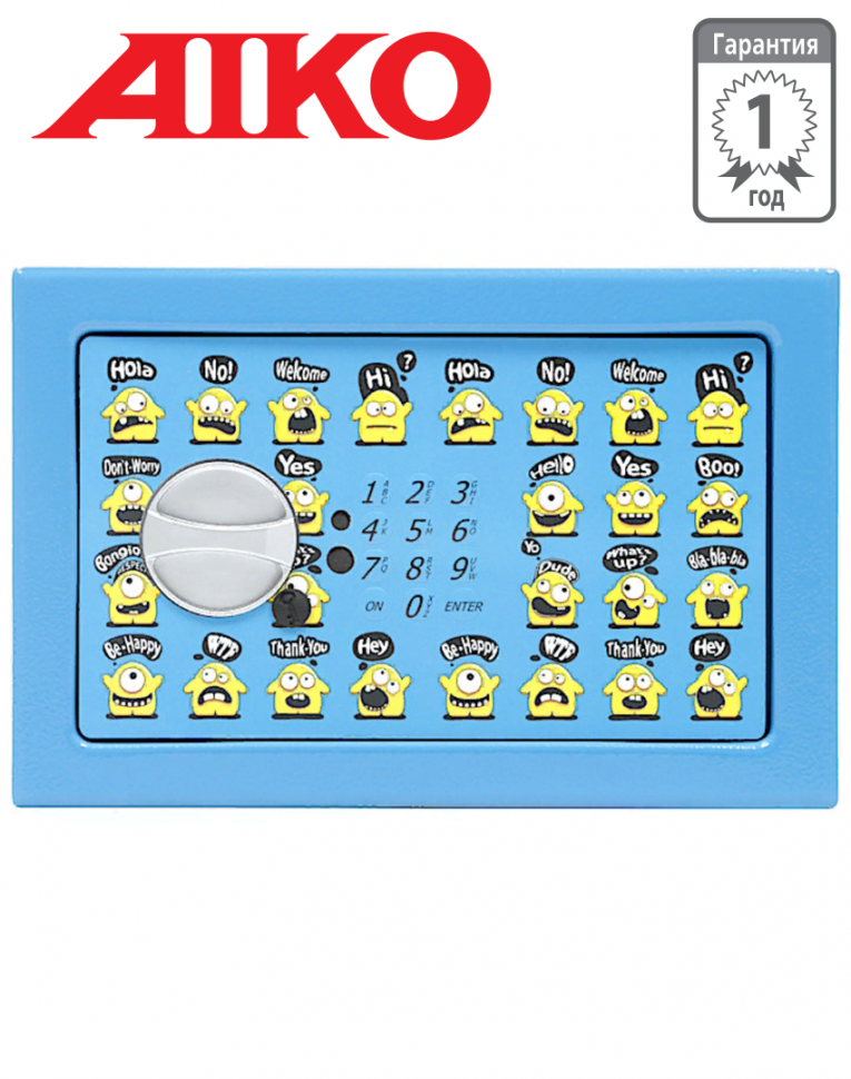 Детский сейф Aiko T-170 EL Smile купить в Новосибирске Детский сейф Aiko T-170 EL Smile купить в Новосибирске
