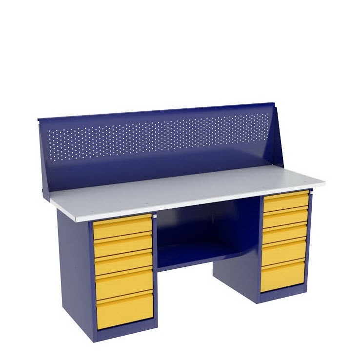 Верстак с двумя драйверами ВП-6/1,9 с экраном купить в Новосибирске Верстак с двумя драйверами ВП-6/1,9 с экраном купить в Новосибирске