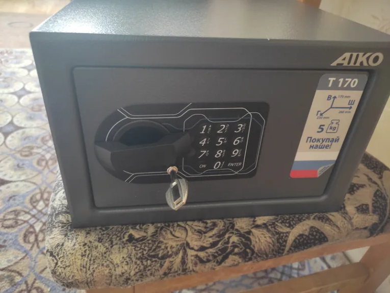 Мебельный сейф Aiko Т-170 EL купить в Новосибирске