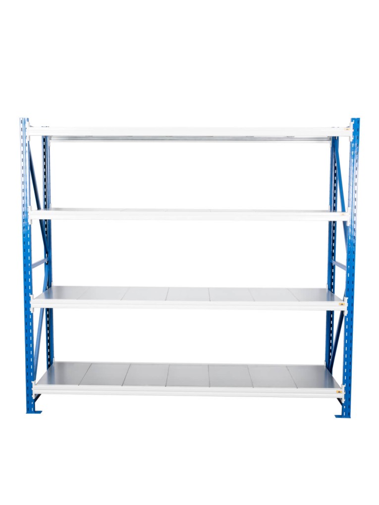 Стеллаж стационарный БиКом СТ-4 250x180x70 4 полки купить в Новосибирске Стеллаж стационарный БиКом СТ-4 250x180x70 4 полки купить в Новосибирске