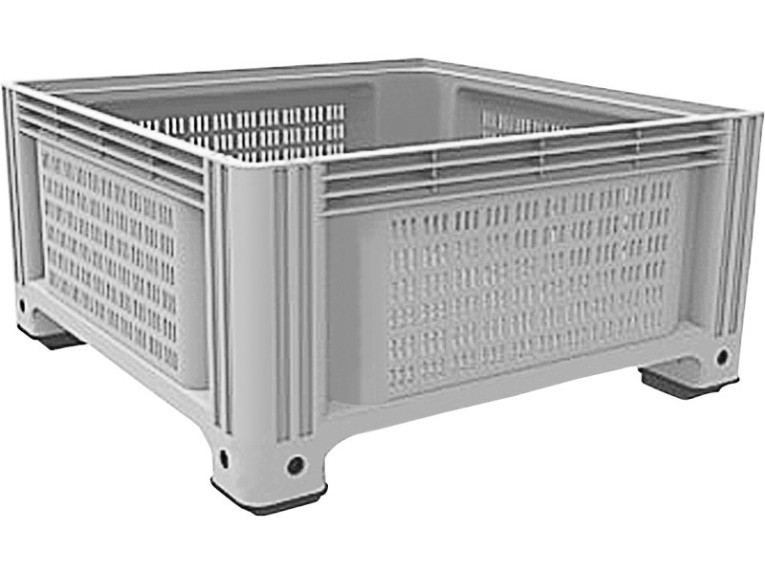 D-Box 1130 P 1130x1130x580 мм перфорированный серый на ножках купить в Новосибирске