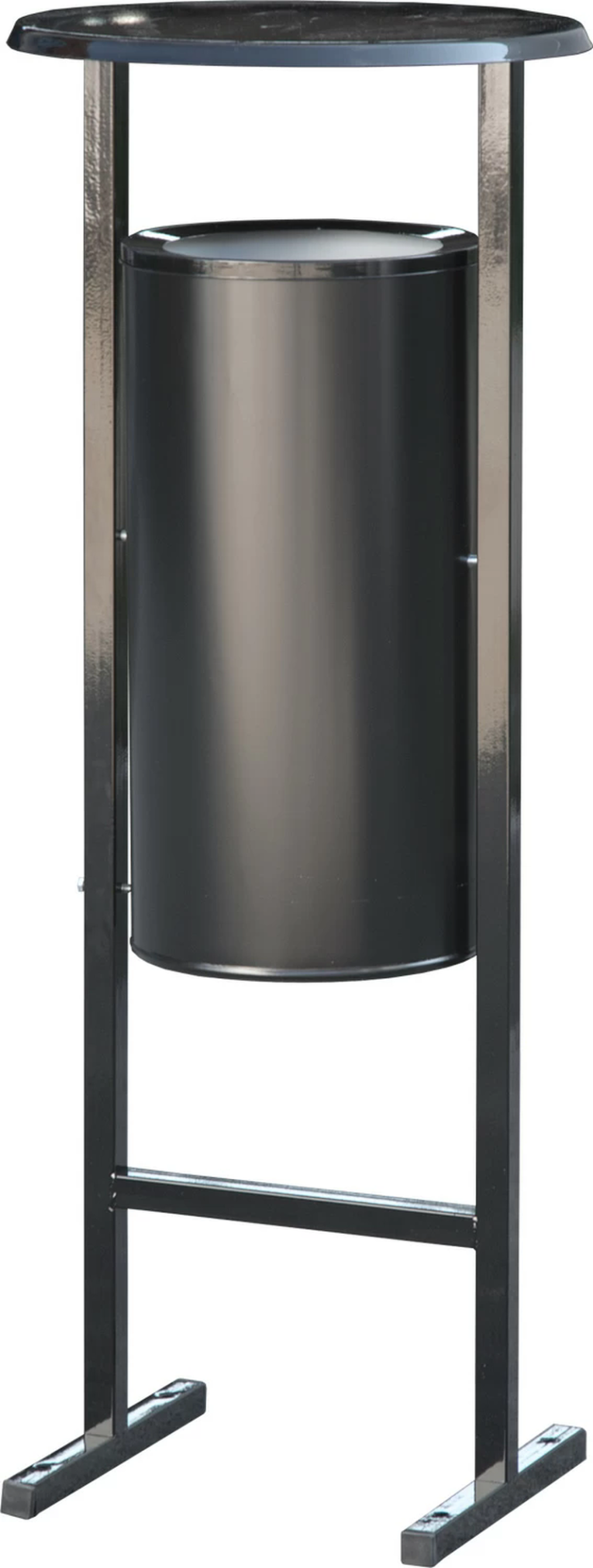 Урна уличная 25 литров черный купить в Новосибирске