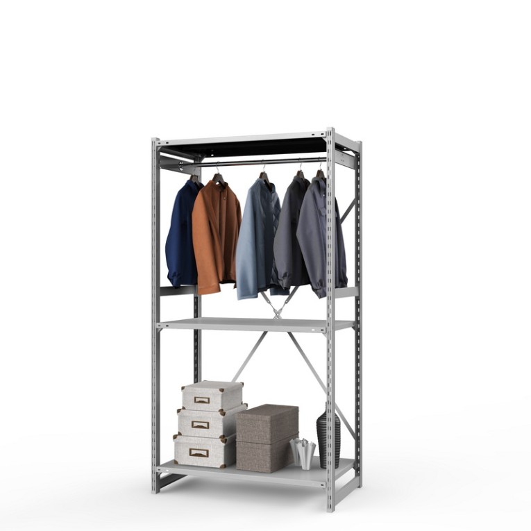 Стеллаж металлический ТСУ Универсал, 2000х1060х600 мм.Штанги: 1шт. Полки: металл усил. 3 шт. купить в Новосибирске