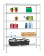 Стеллаж металлический Титан МС-900 2000x1000x300 6 полок Стеллаж металлический Титан МС-900 2000x1000x300 6 полок