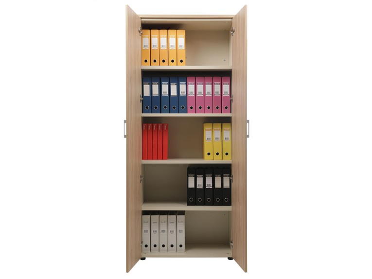 Шкаф NW 2080 закрытый вяз натуральный/бежевый купить в Новосибирске