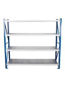 Стеллаж стационарный БиКом СТ-4 250x210x70 4 полки Стеллаж стационарный БиКом СТ-4 250x210x70 4 полки