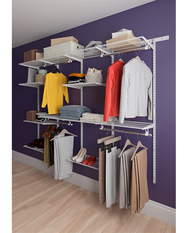 Гардеробная система Практик Home Max G240 белая купить в Новосибирске