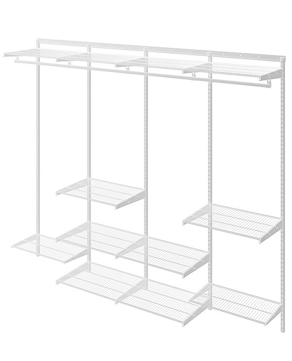 Гардеробная система Практик Home Max G240 белая купить в Новосибирске