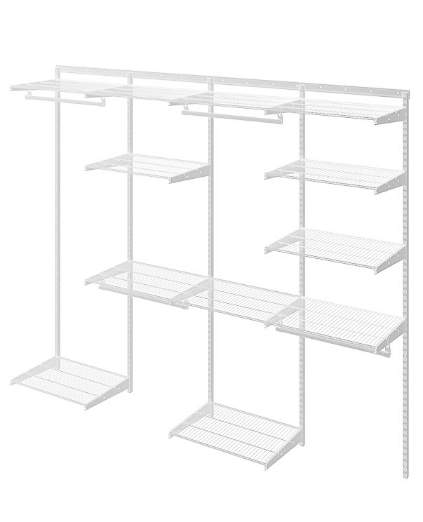 Гардеробная система Практик Home Max G240 белая купить в Новосибирске