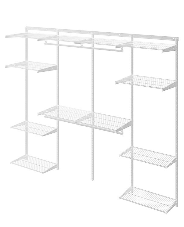 Гардеробная система Практик Home Max G240 белая купить в Новосибирске