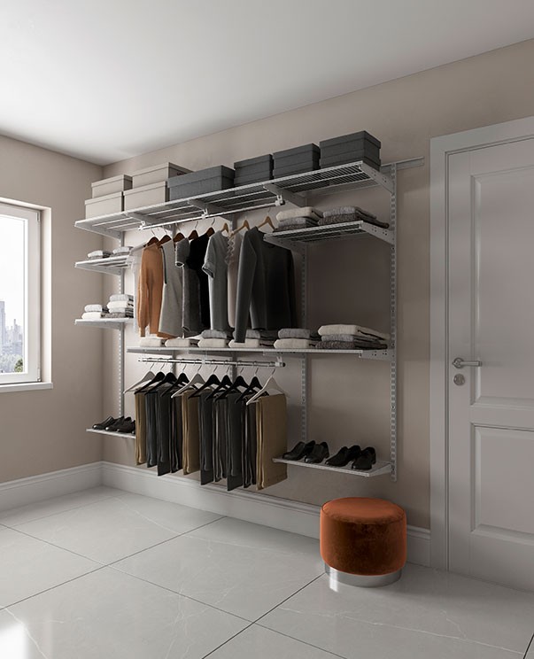 Гардеробная система Практик Home Max G240 белая купить в Новосибирске