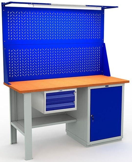 Верстак Expert W160.F2/WS1.121 купить в Новосибирске Верстак Expert W160.F2/WS1.121 купить в Новосибирске