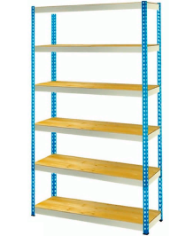 Стеллаж металлический МКФ 3000х1510х500 6 полок