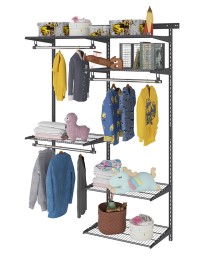 Гардеробная система Практик Home Optima G120 графит