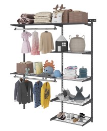 Гардеробная система Практик Home Optima G150 графит