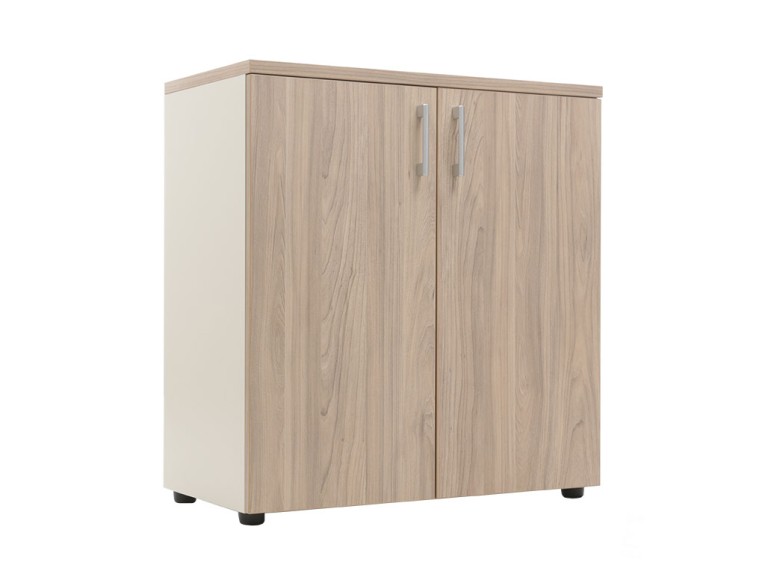 Шкаф NW 0880 закрытый вяз натуральный/бежевый купить в Новосибирске