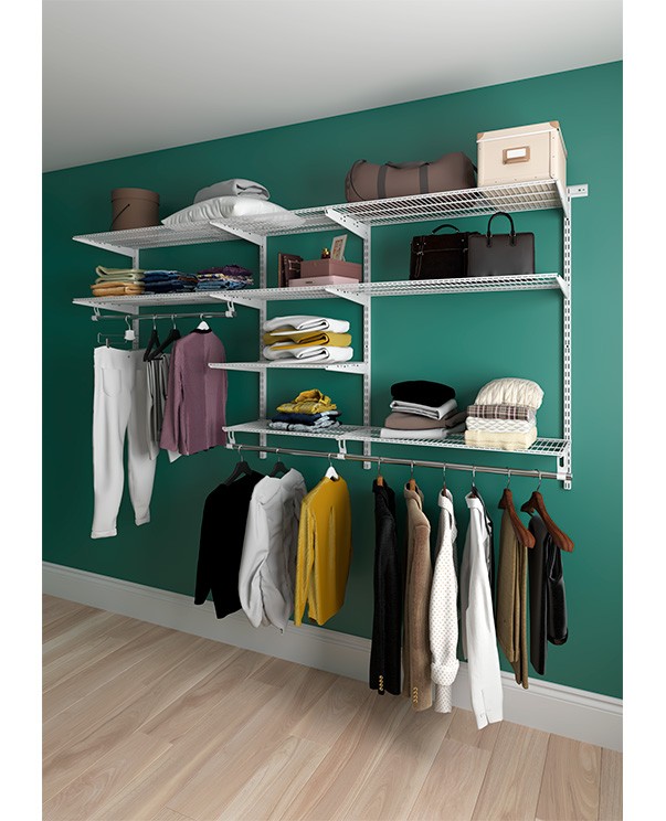 Гардеробная система Практик Home Optima G240 белая купить в Новосибирске Гардеробная система Практик Home Optima G240 белая купить в Новосибирске