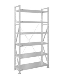 Стеллаж MS U 3000x700x600 6 полок (200 кг, металл)