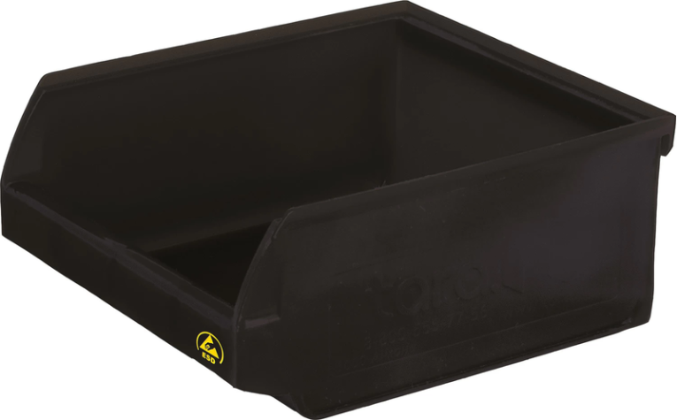 Ящик Ancona 107х98х47 PP, черный антистатичный купить в Новосибирске