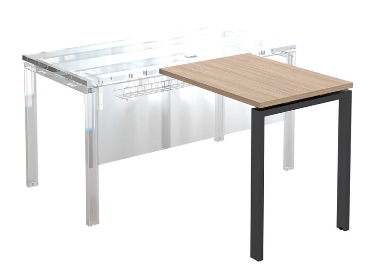 Брифинг-приставка NT 80 вяз натуральный/антрацит купить в Новосибирске