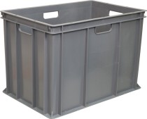 Ящик 600х400х410 сплошной серый Ящик 600х400х410 сплошной серый