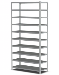 Стеллаж MS Strong 1600х1200х500 10 полок Стеллаж MS Strong 1600х1200х500 10 полок
