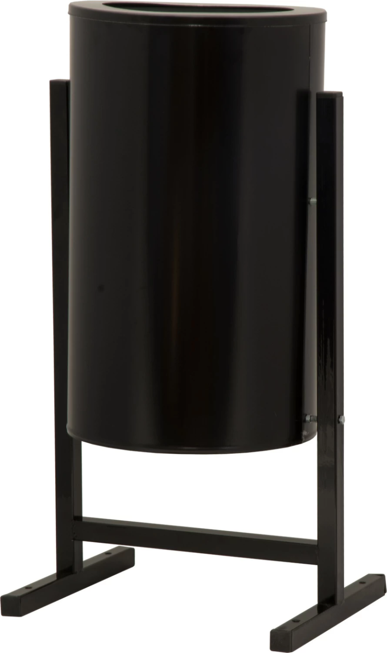 Урна уличная 36 литров черный купить в Новосибирске