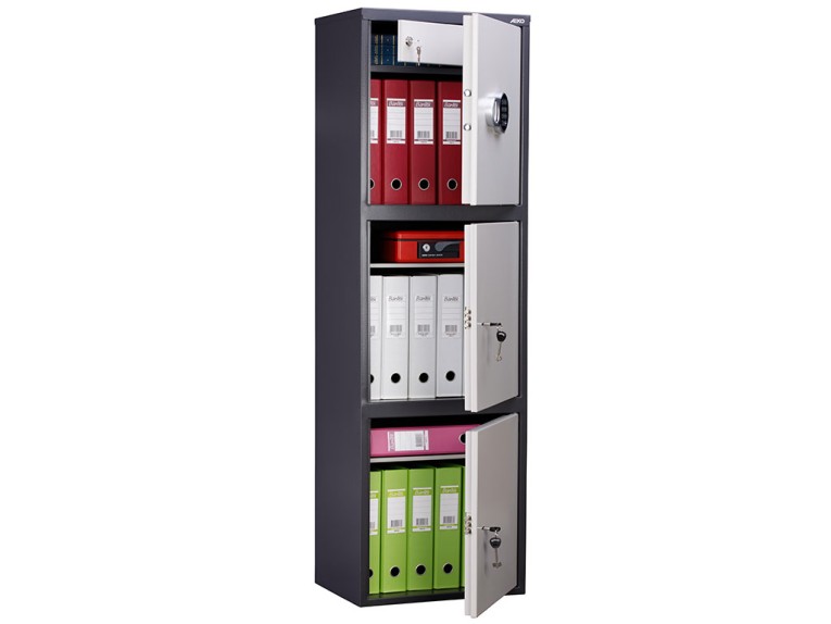 Бухгалтерский шкаф Aiko SL-150/3Т EL купить в Новосибирске