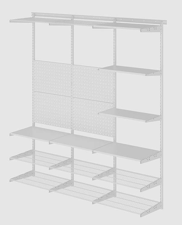 Гардеробная система Практик Home Дача 2 купить в Новосибирске Гардеробная система Практик Home Дача 2 купить в Новосибирске